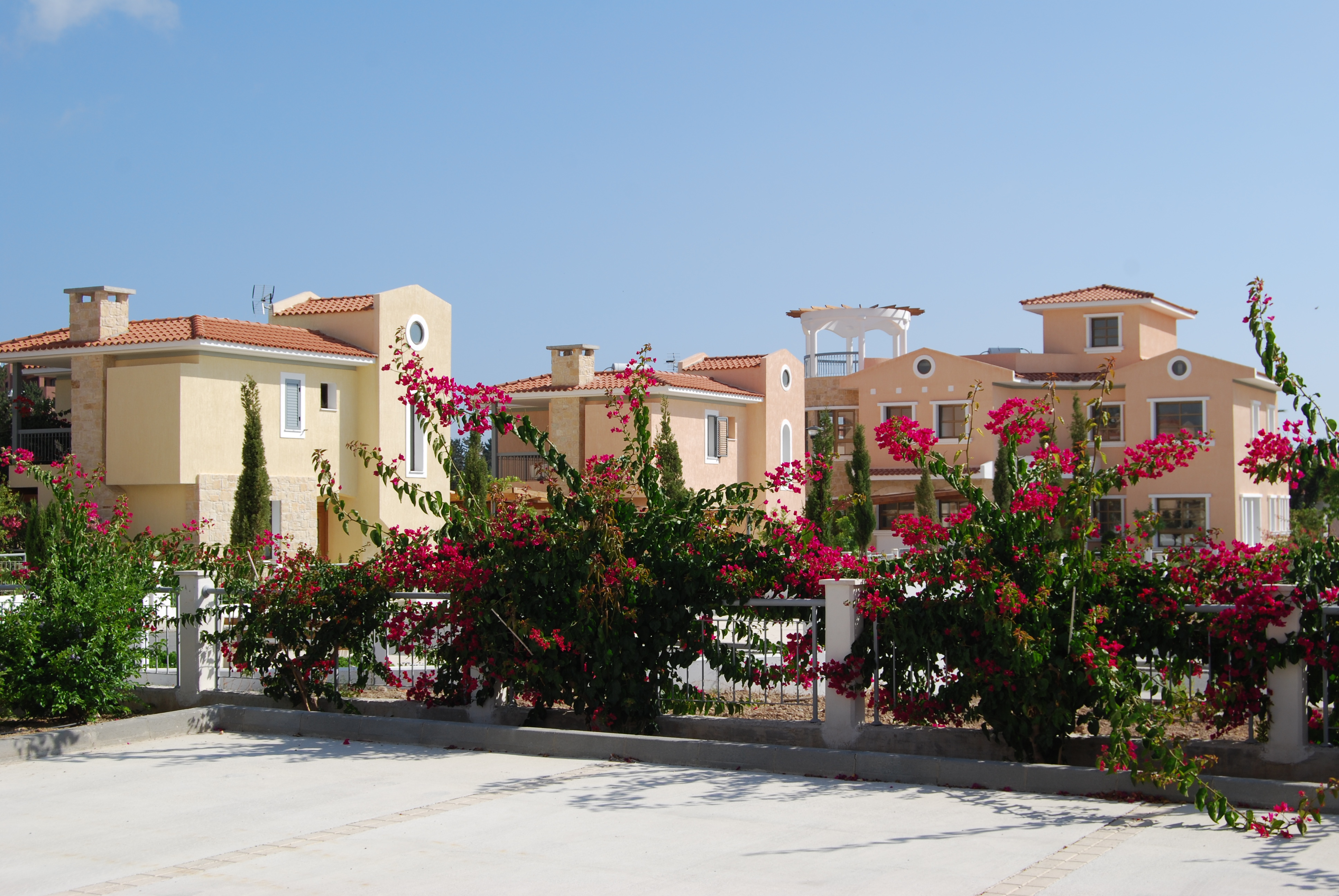 Classic villas and townhouses in Asimina Park
